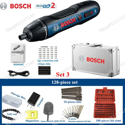 Parafusadeira elétrica sem fio Bosch Go Original 3.6V Recarregável Parafusadeira automática Furadeira Bosch Go 2 Ferramenta elétrica de lote