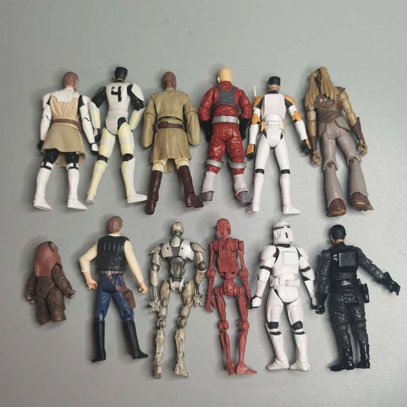 Star Wars Darth Vader Doctor Evazan Chewbacca Mace Windu Yaddle Boneco Articulado de 3,75 Polegadas de Modelo Presente de Aniversário