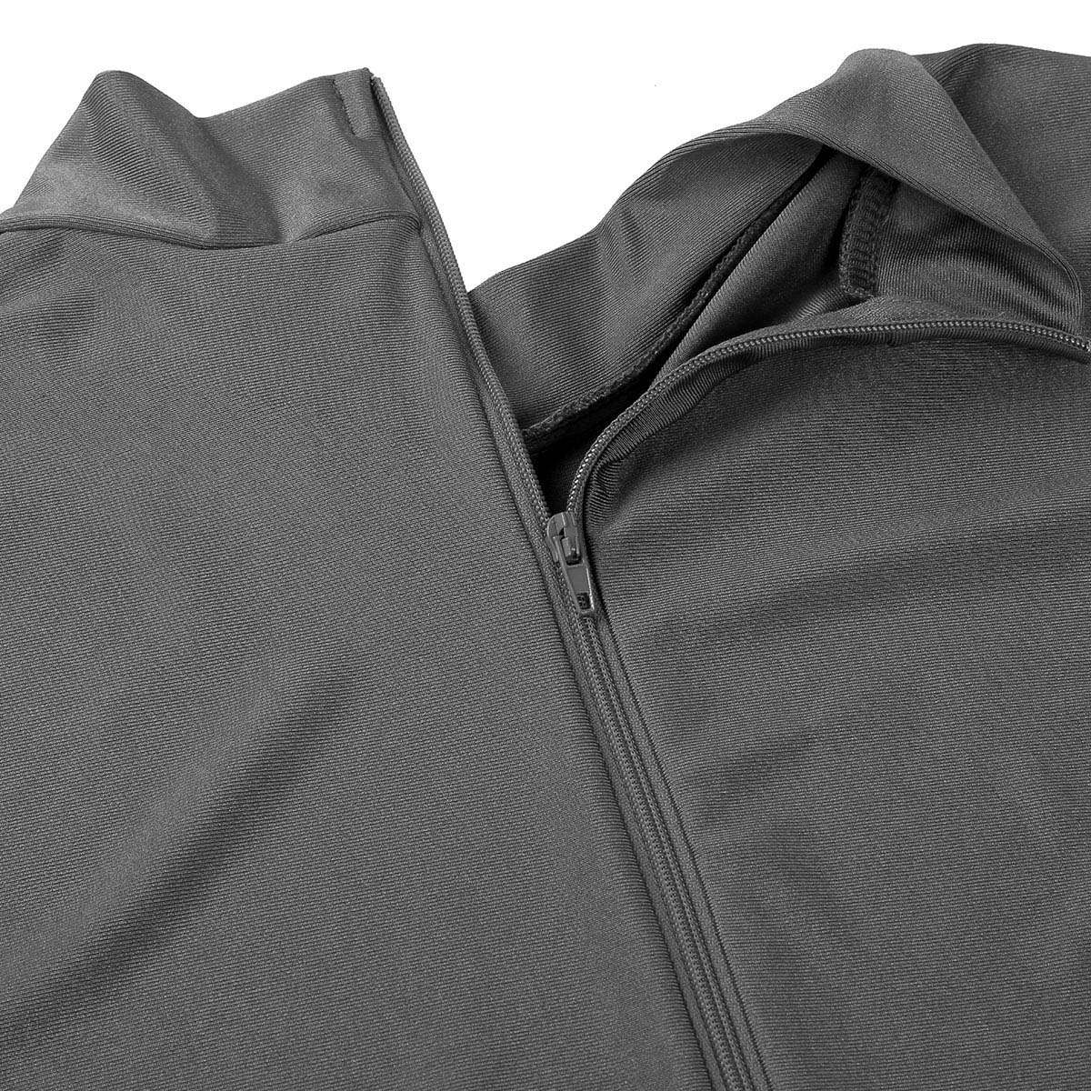 Mens Full Body Spandex Zentai Suit Black Long Sleeve Unitard Adult Zipper Back Footless Ballet Dancewear Bodysuit Costumes