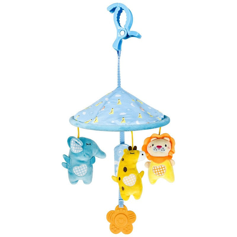 Chocalhos de Bebê Sensoriais Pendurados Brinquedo de Aprendizagem Bichos de Pelúcia Macios Chocalho de Bebê Recém-nascido Brinquedos de Carrinho Multifuncionais Presentes para 0-24 Meses