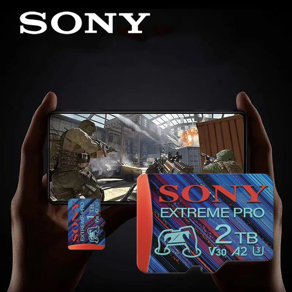 SONY 1TB 2TB Extreme Pro SD Memory Card 64GB TF Memory Flash Card Class10 A2 Micro SD Memory Card for Phone PC Speaker HD Camera