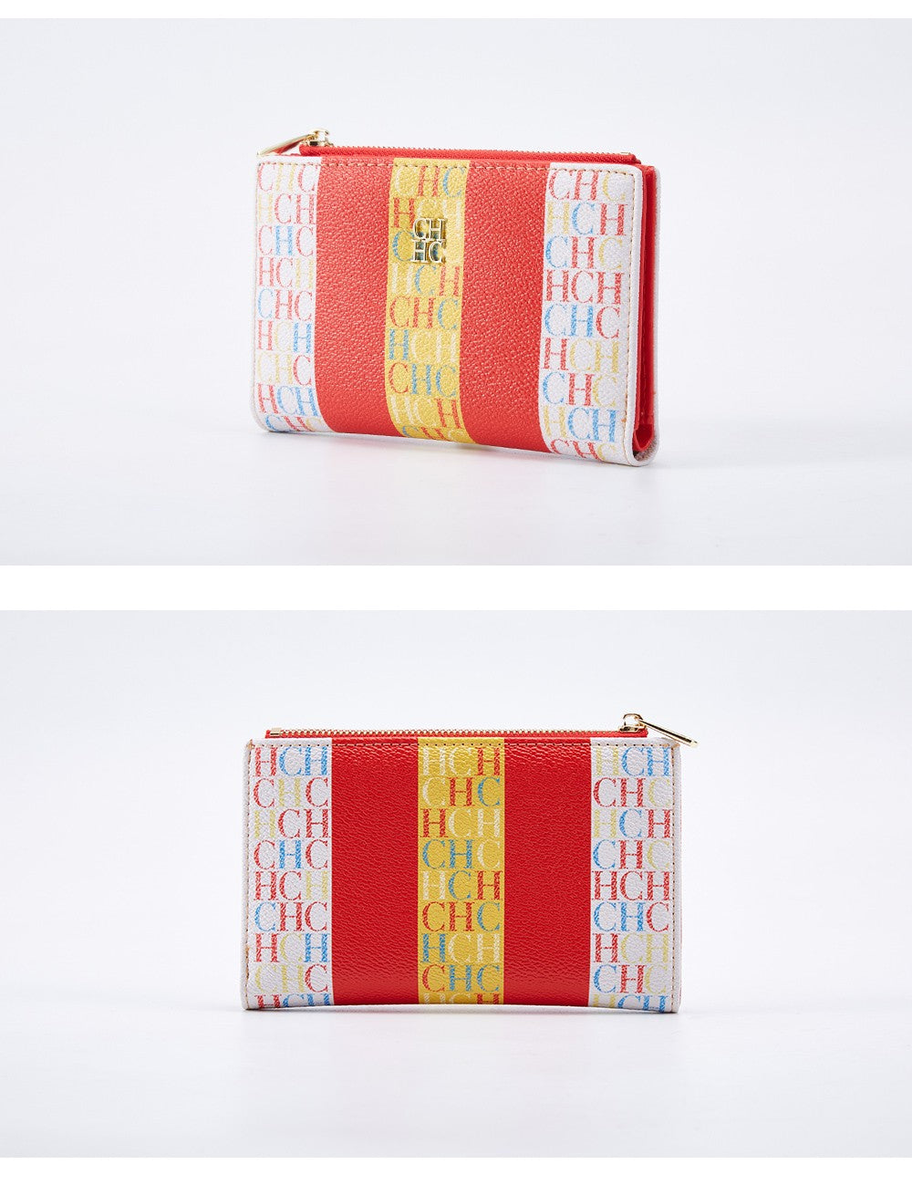 Printed Women's Long Wallet Luxury Brand Retro Classic PVC Material 2025 New Fashionable Simple Card Bag
