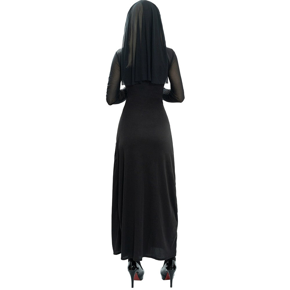 Halloween Cute Female Anime Nun Costume Role Play Performance Clothes Sexy Ladies Sister Performance Fancy Dress