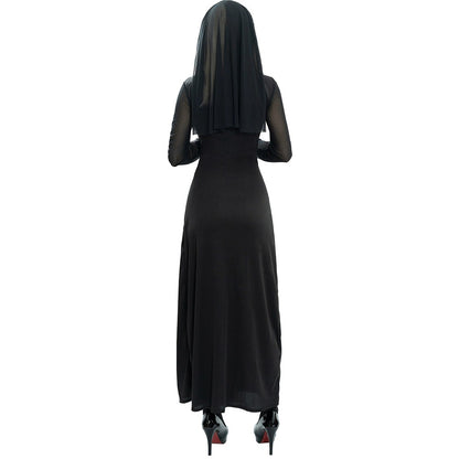 Halloween Cute Female Anime Nun Costume Role Play Performance Clothes Sexy Ladies Sister Performance Fancy Dress