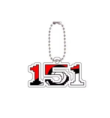 Chaveiro de acrílico de série completa para Mega Evoluções em inglês Sv10 Sv11 Sv9 151 Logotipo Anime Pingente de acrílico de decoração de bolsa