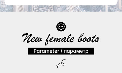 Ods Soft Cow Leather Black Knee High Boots Chunky Mid Heels Zipper Women's Long Boot Big Size Luxury Designer Sexy Shoes 4143 46