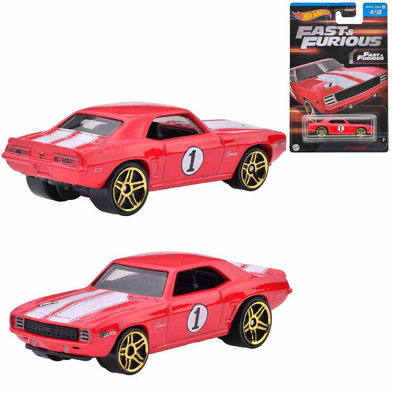 Hot Wheel The Fast And The Furious 10 Car Alloy Model Toy Chicken Puli Mao Dao Qi Zhan Ma Leiken Tang Alloy Car Model Toy Gift