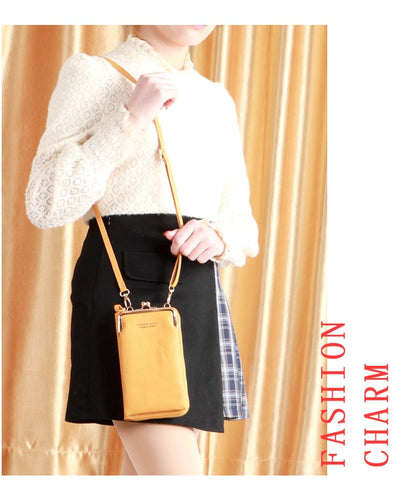 HOT Fashion Small Crossbody Bags Women Mini Matte Leather Shoulder Messenger Bag Clutch Bolsas Ladies Phone Bag Purse Handbag