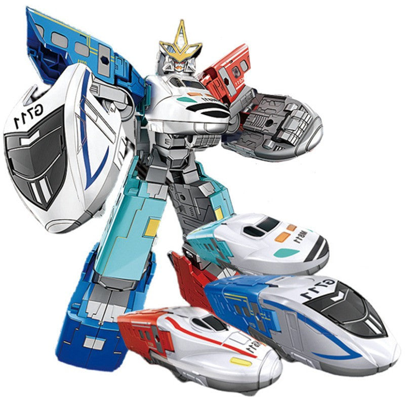 WEIJIANG NOVO 20CM Transformação Anime Boneco de Ação Brinquedos de Filme Plástico ABS Robô Carro Avião Tanque Legal Modelo Presente para Meninos