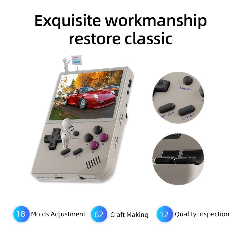 ANBERNIC RG35XX Plus/RG35XX Retro Handheld Game Console 3.5? IPS Screen Linux Portable Video Game Player Support HD-M-I TV Outpu