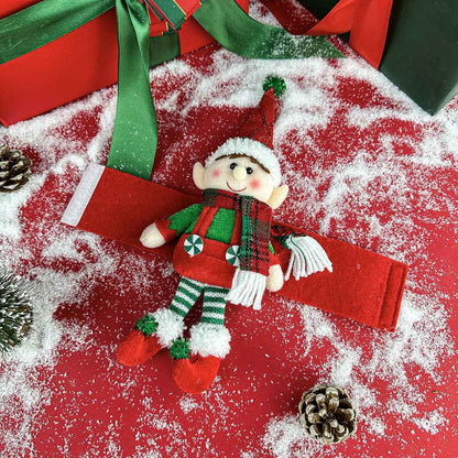 Elf fairy figurine curtain hooks, Christmas decorations, display window ornaments, hotel restaurant supplies, party props