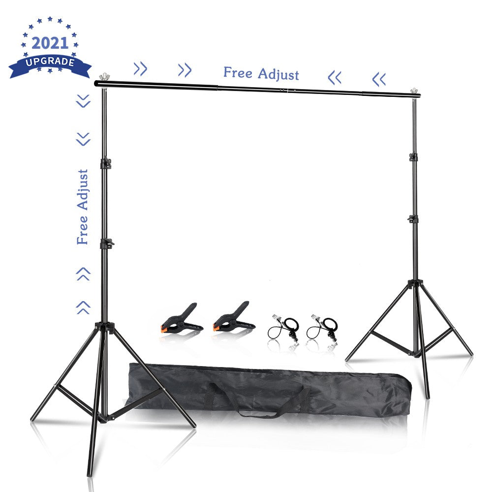 Photography Backdrop Stand Photo Studio Background Backdrops Chromakey Green Screen Support System Frame Carry Bag Light Kits