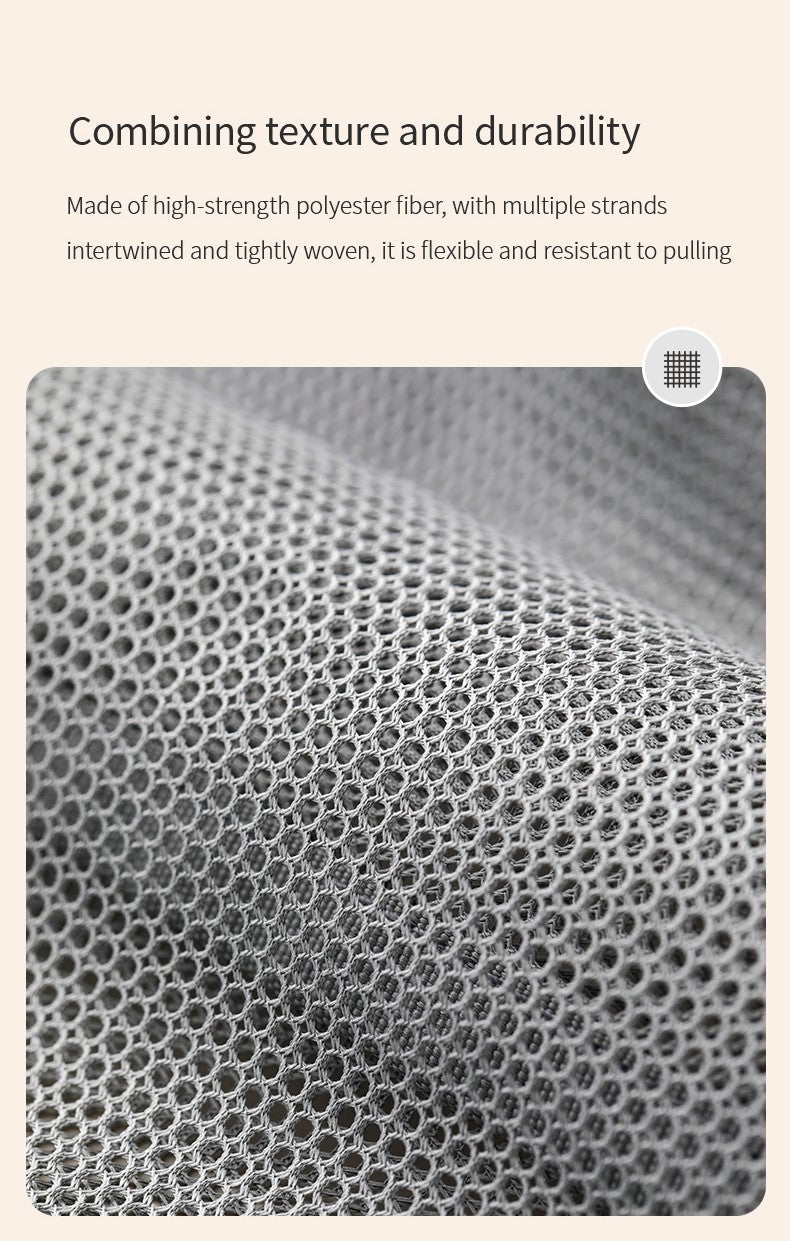 23x26cm Portable Toiletry Bag with Handy Handle Large Capacity Mesh Toiletry  Storage Bag Makeup Bag for Business Trips Travel