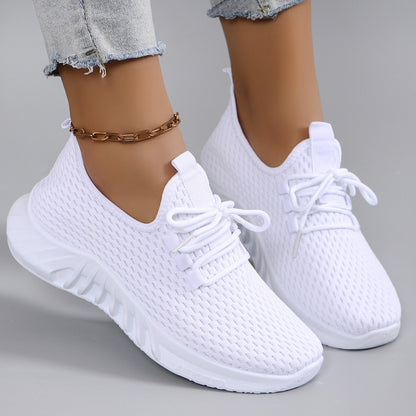 Women's summer breathable mesh flat shoes women's shoes casual sports shoes, clearance free shipping