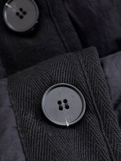 Nlzgmsj Autumn Winter Women's Solid Single-breasted O-Neck Jacket Fashion  Long Sleeve Coat  Street Casual  Short  Jacket