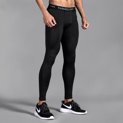 Mens Compression Pants Tights Cool Dry Leggings Sports Baselayer Running Tights Athletic Workout Active Shorts