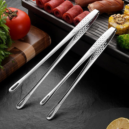 2 pinças de cozinha, pinças de churrasco, pinças de cozinha de aço inoxidável, pinças de chef para alimentos e carne, clipe de pinças de churrasco, ferramentas e acessórios de cozinha