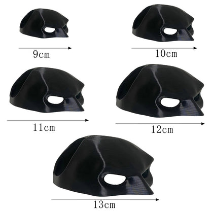 Máscara de Gato Morcego Vingador Preta Máscara Fofa de Super-Herói Gato Morcego Halloween Cosplay Fantasia de Halloween para Pets Gatos Suprimentos para Pets XS-L