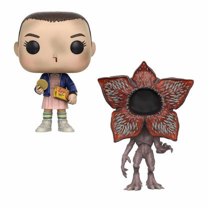 Eleven Dustin Steve Robin 10cm Action Figure Toys Vinyl Dolls for Collection