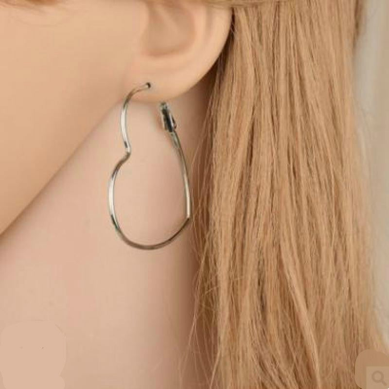 Pulseira Estilo Simples Vendas Coração a Coração Combinando Dupla Pequena Pulseira de Coração Oco Moda 2024 Novo Temperamento