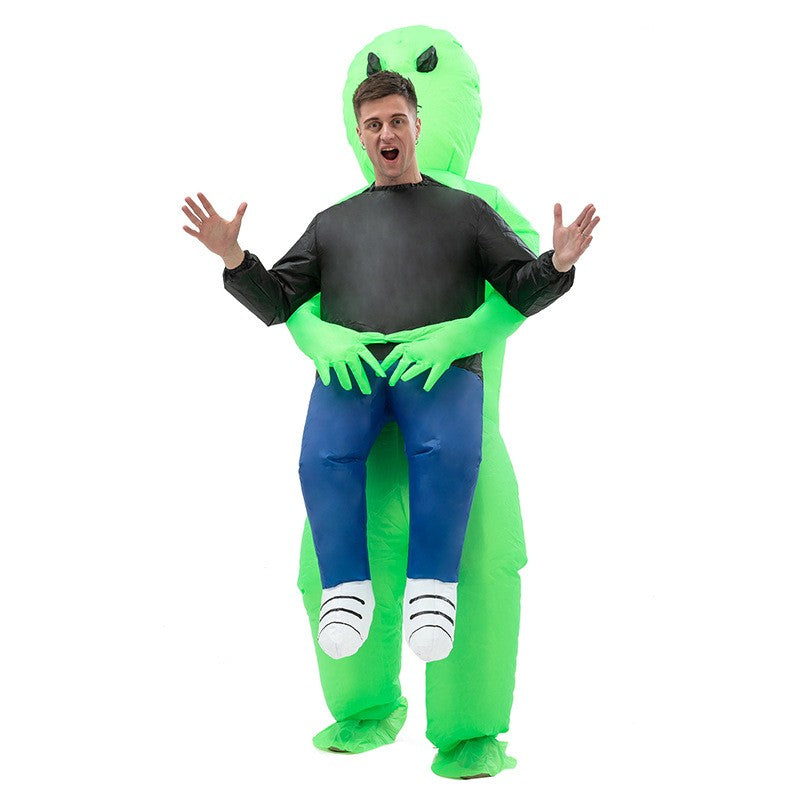 Inflatable Alien Costume for Adults - Halloween Inflatable Fun Cosplay Party Dress up Stage Show Holiday Gift Idea