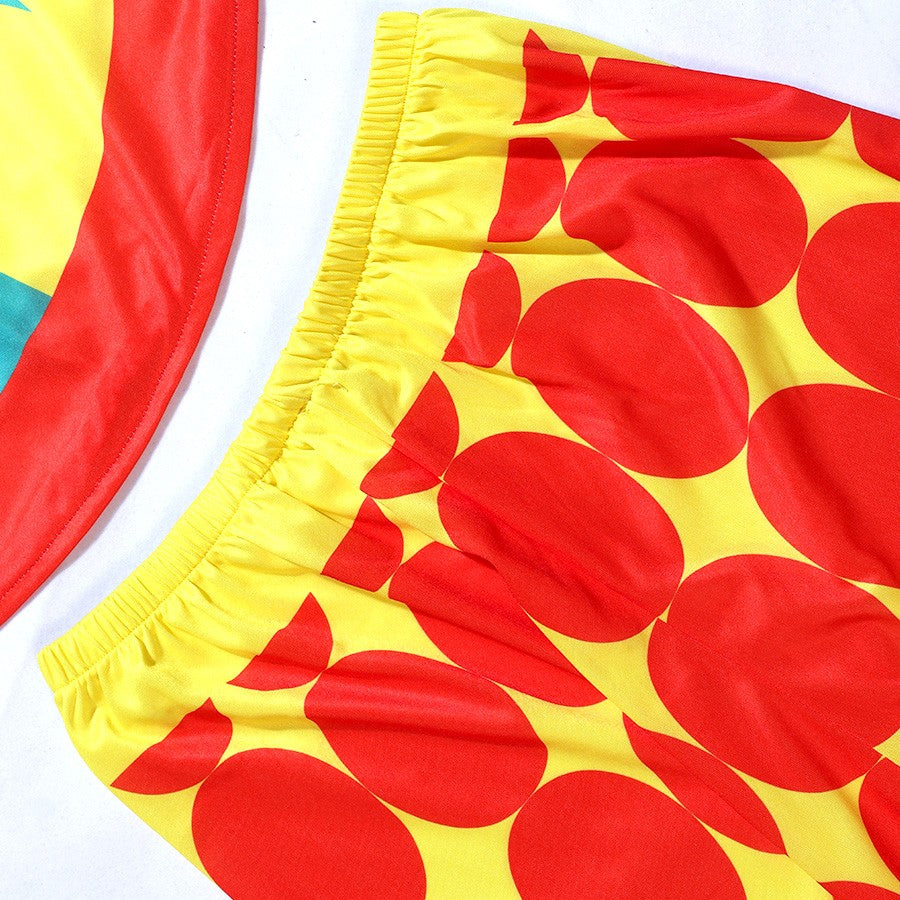 Clown Role-playing Costume Clown Uniform Anime Style Fantasy Circus Costume Set Halloween Carnival Party Costume
