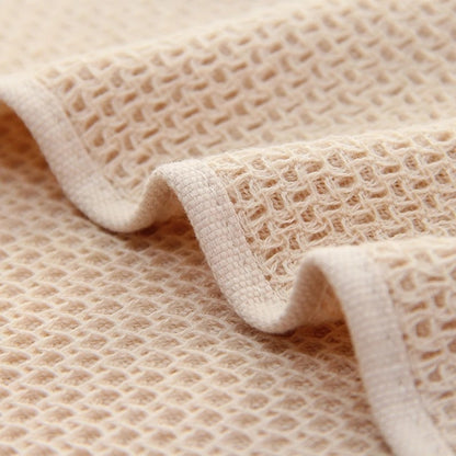 70x140cm high qualityWaffle towel Bathroom accessories ??solid color towel absorbent strong Wipe towel after exercise