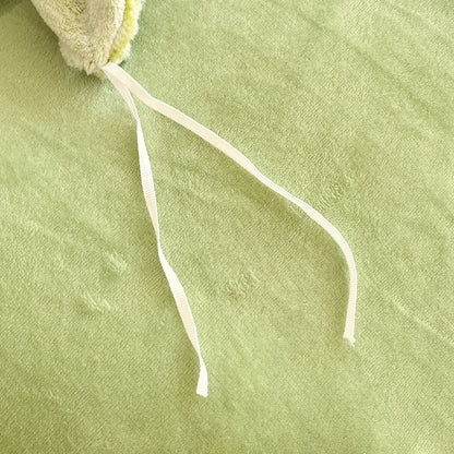 Capa de Edredom de Veludo Leite com Estampa de Panda Fofo para Decoração de Quarto de Meninos e Meninas, Roupa de Cama de Desenho Animado de Animais, Capa de Edredom Macia e Quente para Outono e Inverno