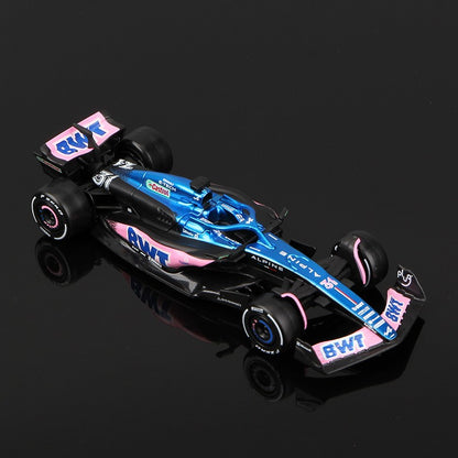 Bburago 1:43 Alpine F1 Team A524 2024 Liga Carro Miniatura Diecast Modelo #10 Pierre Gasly #31 Esteban Ocon Brinquedo Colecionável