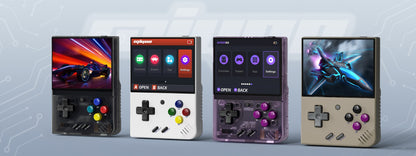 MIYOO Mini Plus Portable Retro Handheld Game Console 3.5"IPS HD Screen Mini+ Players Children's Gift Classic Gaming Emulator