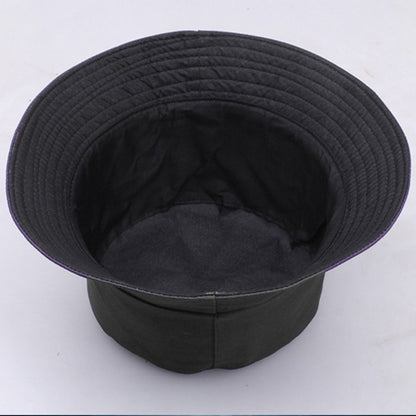Chapéu Bucket de Algodão com Letra "N" para Homens e Mulheres Chapéu de Pescador Ajustável Estilo Simples Proteção Solar Suave Casual para o Dia a Dia ao Ar Livre Presente