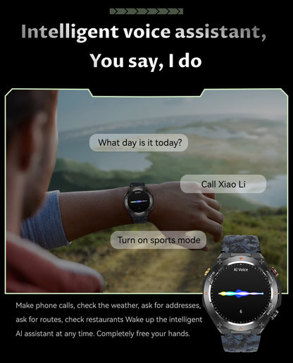 Smartwatch COLMI V75 GPS 2024 Tela Ultra HD de 1.45" GPS e Bússola Integrados Faz/Recebe Chamadas Bateria de 650mAh