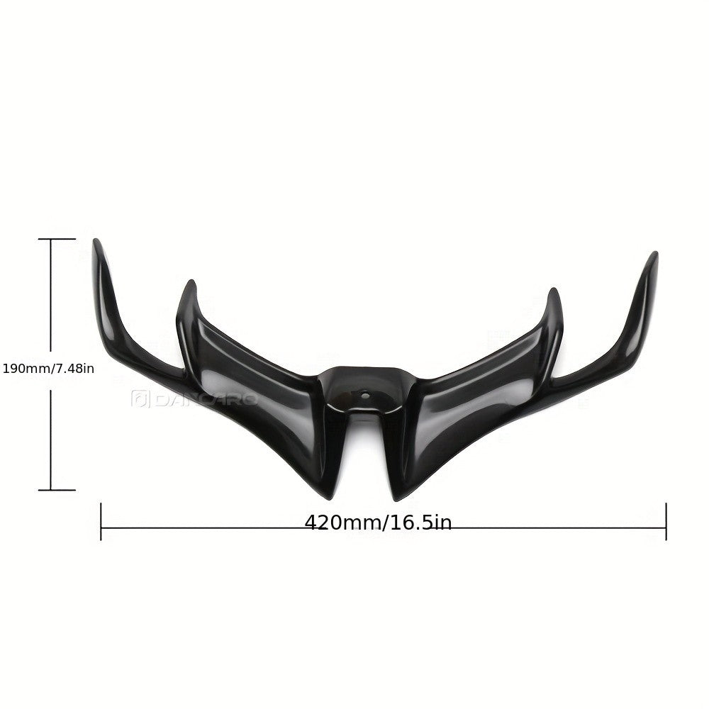 Carenagem Dianteira de Moto ABS Aerodinâmica Winglets LOGO Capa de Proteção Inferior Para YAMAHA YZF R15 YZFR15 V3.0 2017-2020