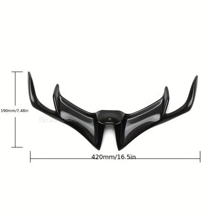 Carenagem Dianteira de Moto ABS Aerodinâmica Winglets LOGO Capa de Proteção Inferior Para YAMAHA YZF R15 YZFR15 V3.0 2017-2020