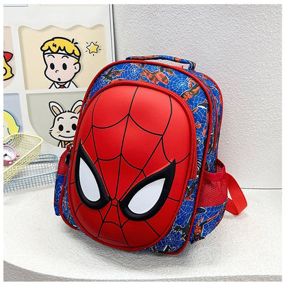 Mochila Infantil Escolar Homem-Aranha da Marvel, Bonita, Leve, Ergonômica, para Meninos e Meninas do Jardim de Infância