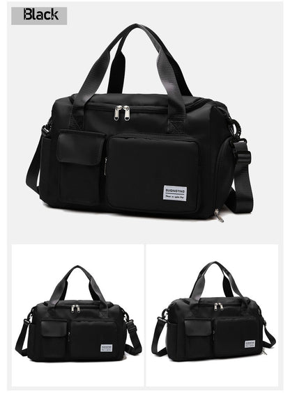 Womne's Travel Bags Handbags Gym Shoulder Bags Oxford Fitness Camping Trekking Bags Hiking Waterproof Outdoor Crossbody Bag