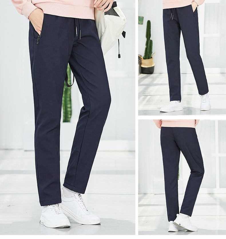 CHRLCK Warm Waterproof Pants Men Women Outdoor Winter Softshell Fleece Trousers Trekking Camping Climbing Skiing Hiking Pants