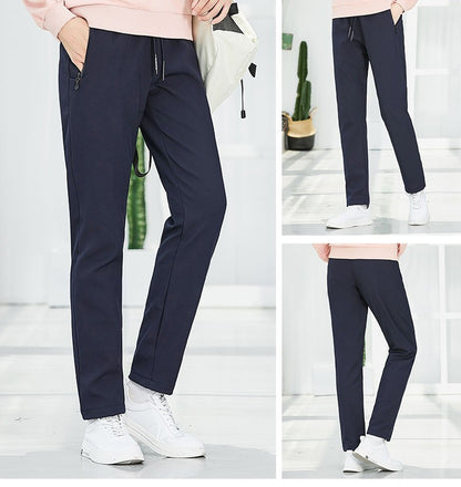 CHRLCK Warm Waterproof Pants Men Women Outdoor Winter Softshell Fleece Trousers Trekking Camping Climbing Skiing Hiking Pants