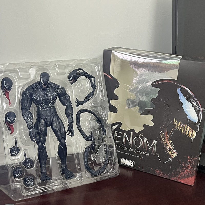 Venom 2 Venom: Tempo de Carnificina Bonecos Articulados Colecionáveis Presente de Ano Novo Para Crianças
