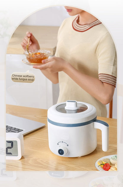 Panela Elétrica de Arroz Multicooker Multifuncional Panela de Sopa Mini Hotpot Eletrodomésticos de Cozinha Ofertas para 1-2 Pessoas