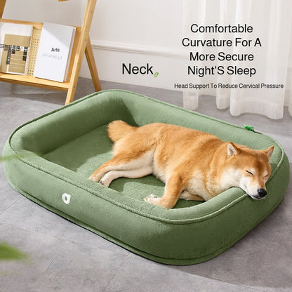 Cama para cachorro dupla-face grande extragrande casa de cachorro sofá canil cama quente de inverno macia de flanela para cães e gatos S-2XL acessórios para animais de estimação