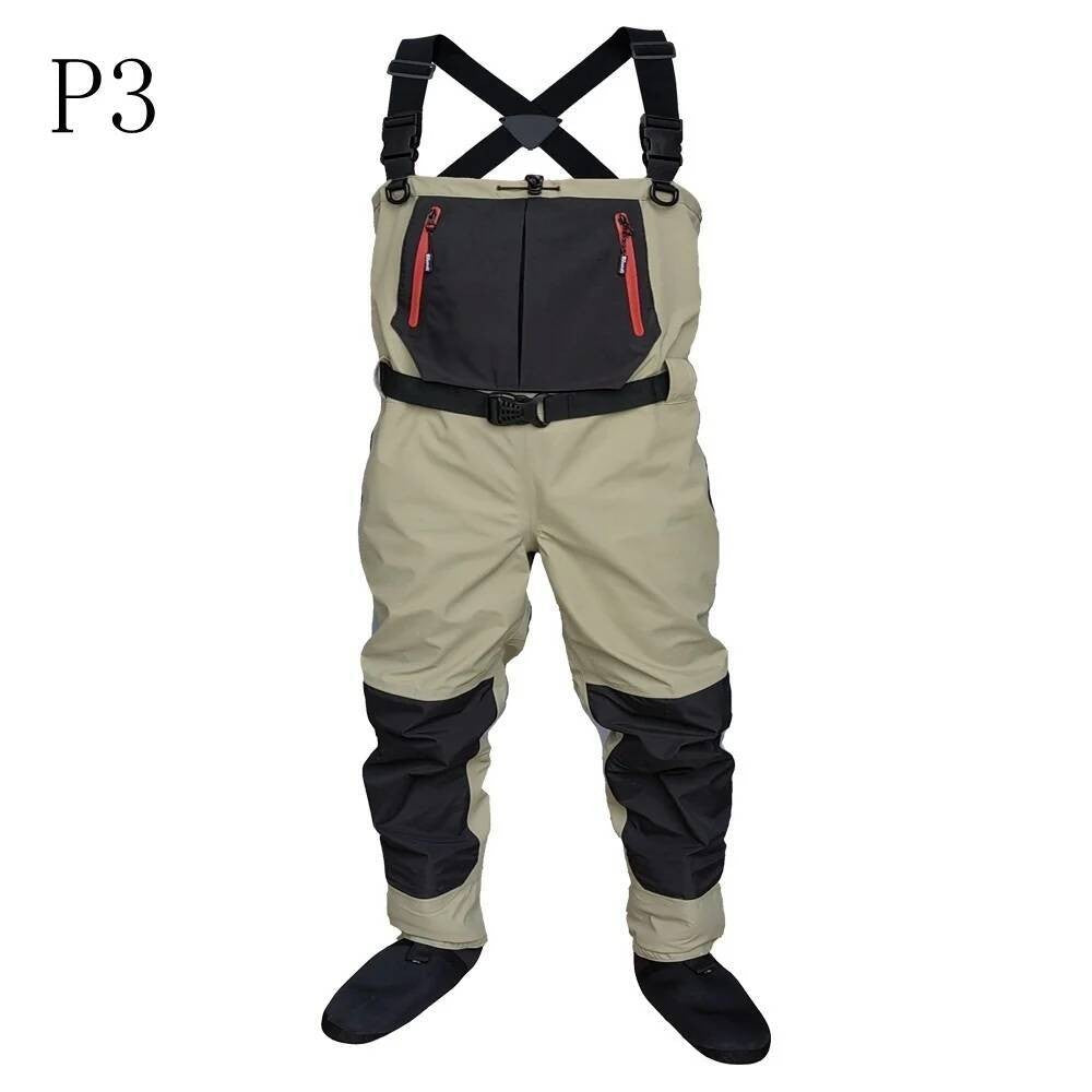 Pesca com mosca Infantil a adulto, botas-calças de neoprene para homens, para caiaque, caça. Secagem rápida, à prova d'água e respirável.