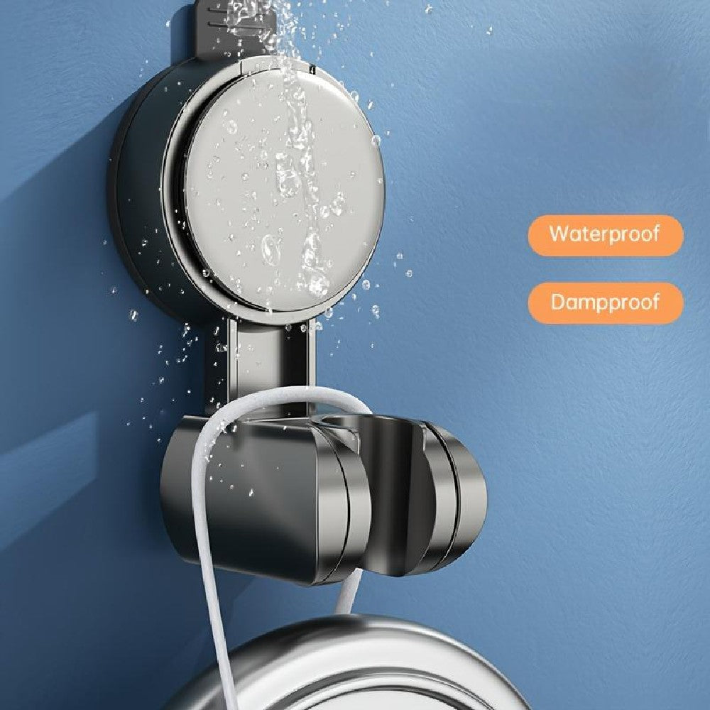 1-4PCS Suction Cup Shower Head Holder ABS Adjustable Strong Adhesive Universal Shower Head Support Reusable No Trace Waterproof
