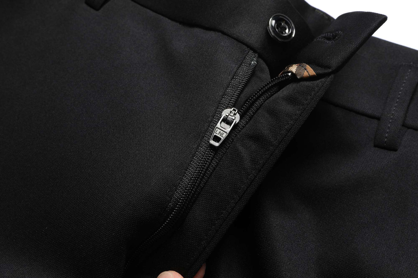 29-42 Men's Summer Thin Fashion Business Casual Suit Pants Long Pants Men's Elastic Straight Sleeve Formal Pants Plus Size