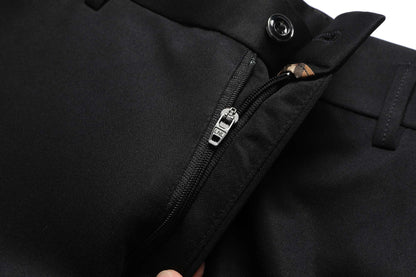 29-42 Men's Summer Thin Fashion Business Casual Suit Pants Long Pants Men's Elastic Straight Sleeve Formal Pants Plus Size