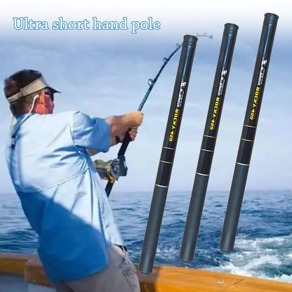 Vara de Pesca Telescópica Ultraleve Fibra de Carbono para Riacho Lago Portátil para Carpa Alimentador Vara de Pesca Apetrechos