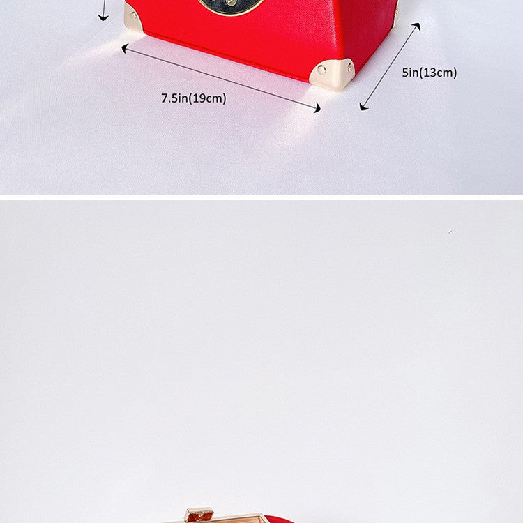 Handle Telephone Shaped Women Evening Handbags Designer Party Clutch Purse Chic Shoulder Bags Female Leather Crossbody Bag Totes