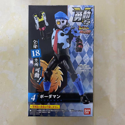 Bandai Genuíno Boneco de Ação Kaitou Sentai Lupinranger VS Keisatsu Sentai Patranger Articulações Articuláveis Modelo Brinquedos de Ornamento