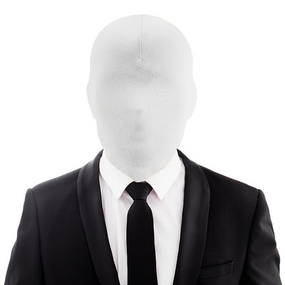 Unisex full face spandex mask, Halloween mask costume character dark cosplay masquerade party social phobia privacy protection