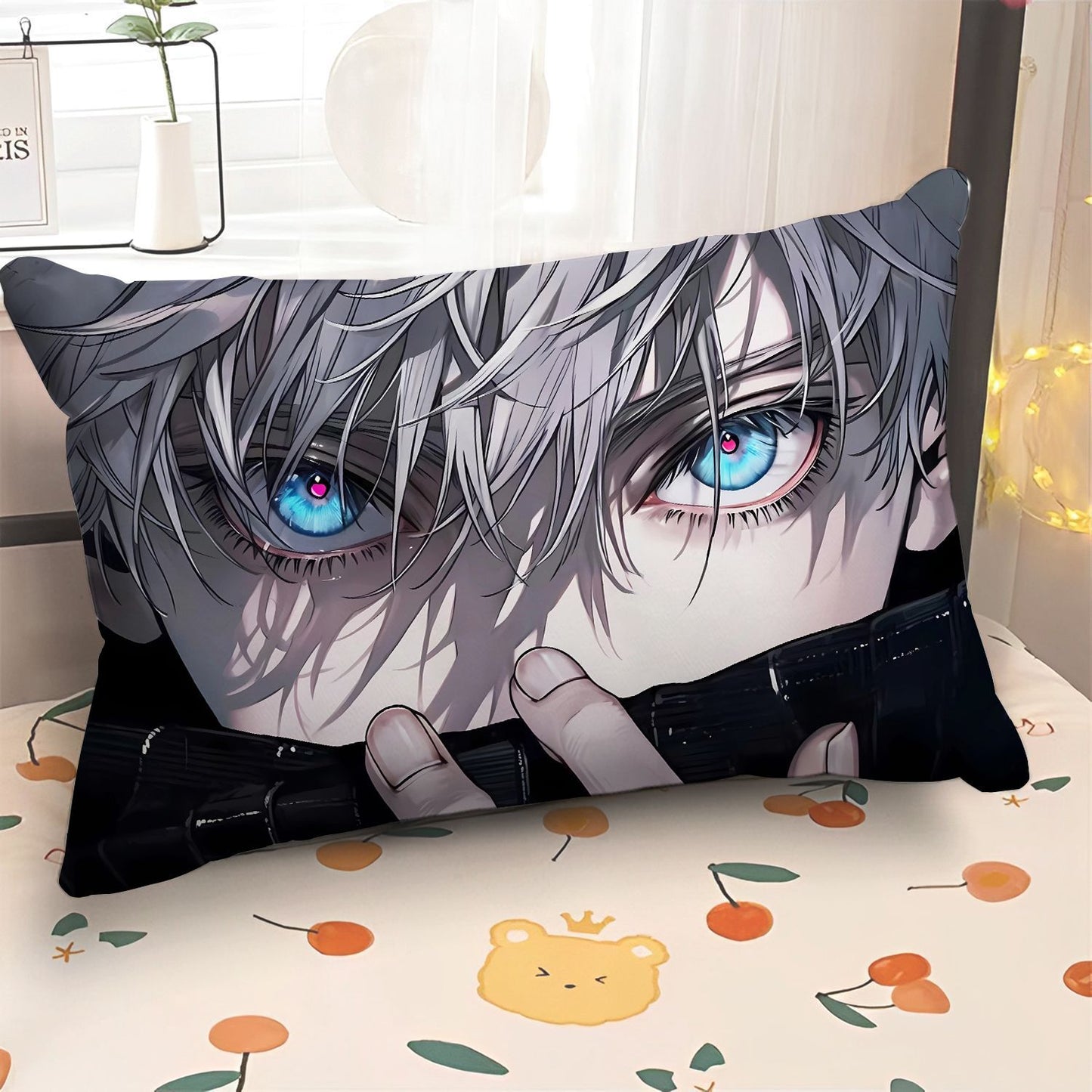Jujutsu Kaisen peripheral pillow double side pillowcase Cartoon anime Itadori Yuji bedroom bed pillow Gojo Satoru soft pillow